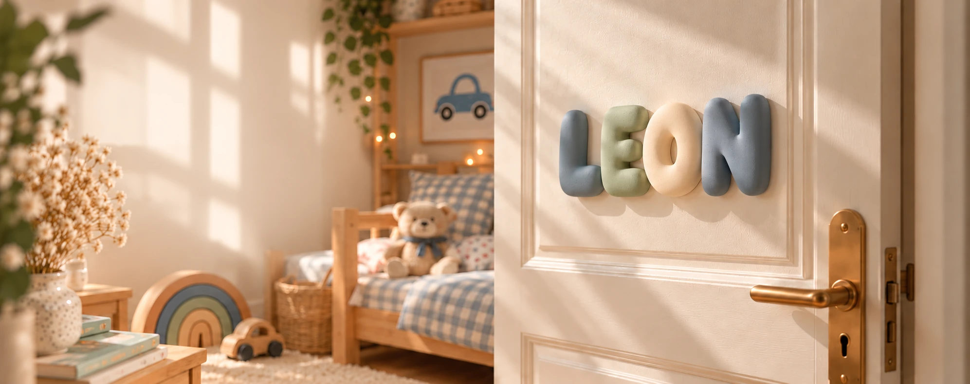 MACHBAR-Dekoration in einem gemütlichen Kinderzimmer