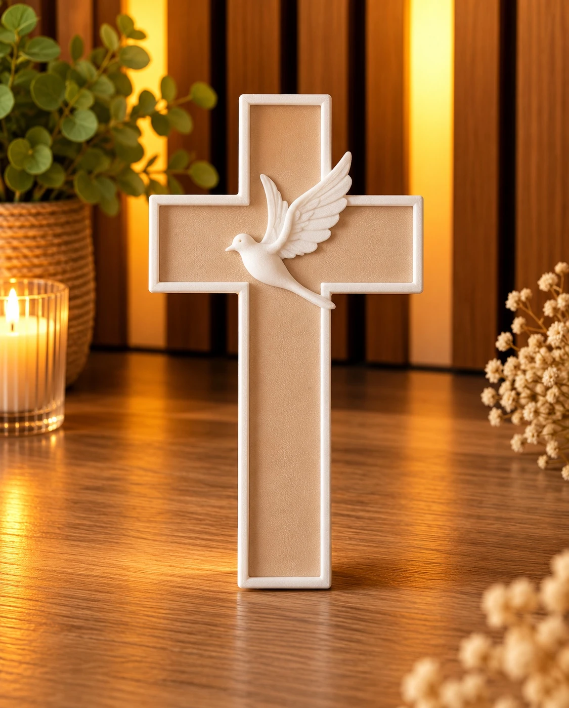 Kreuz mit Taube